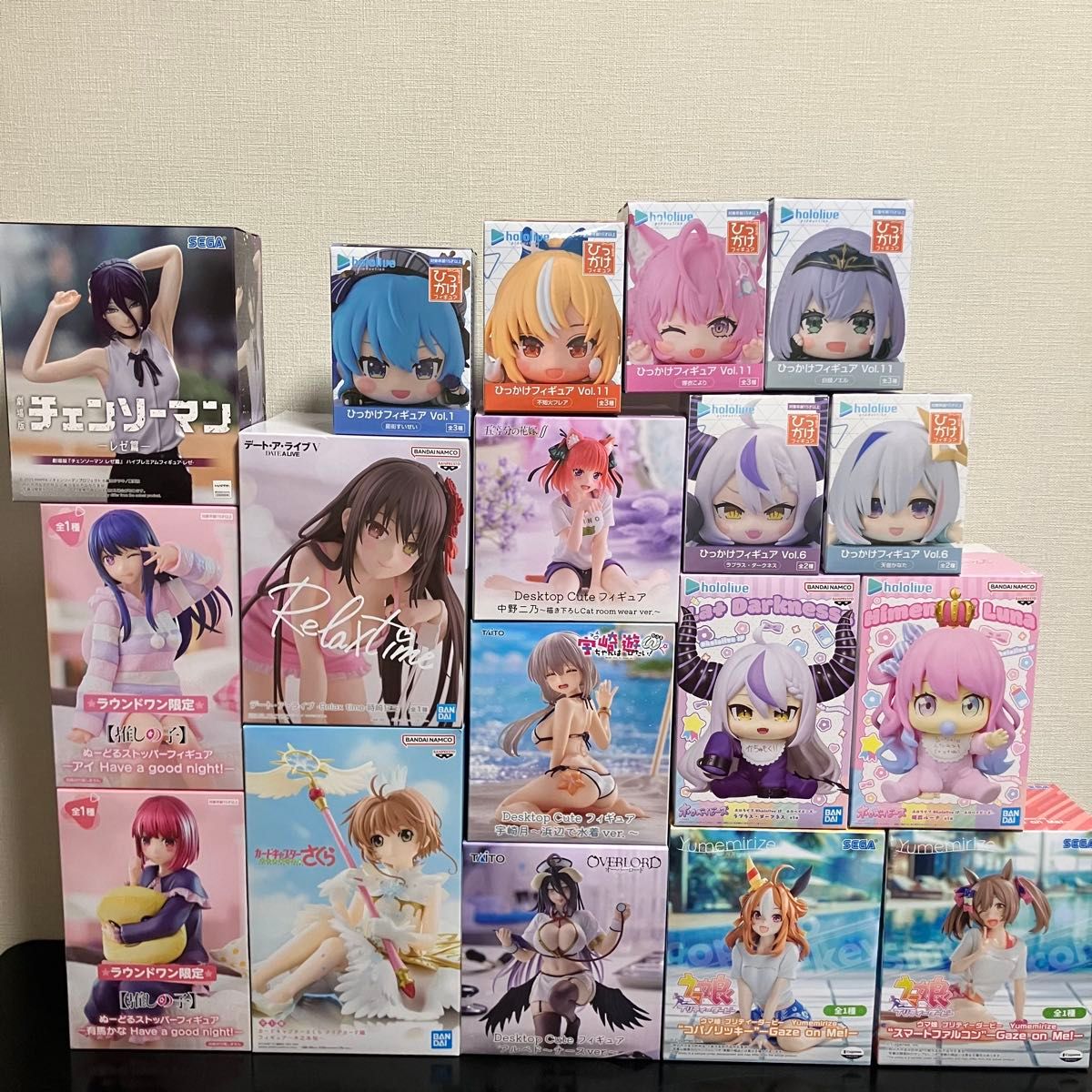 【新品·未开封】美少女抓娃娃机手办 打包出售 18件套装 Hololive 我推的孩子 等