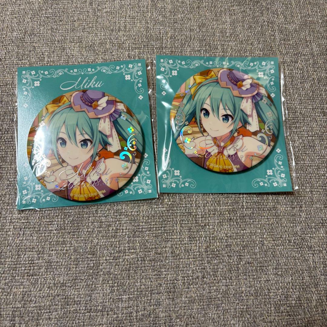 Procella, Happy Color, Hatsune Miku Can Badge, 2 pieces