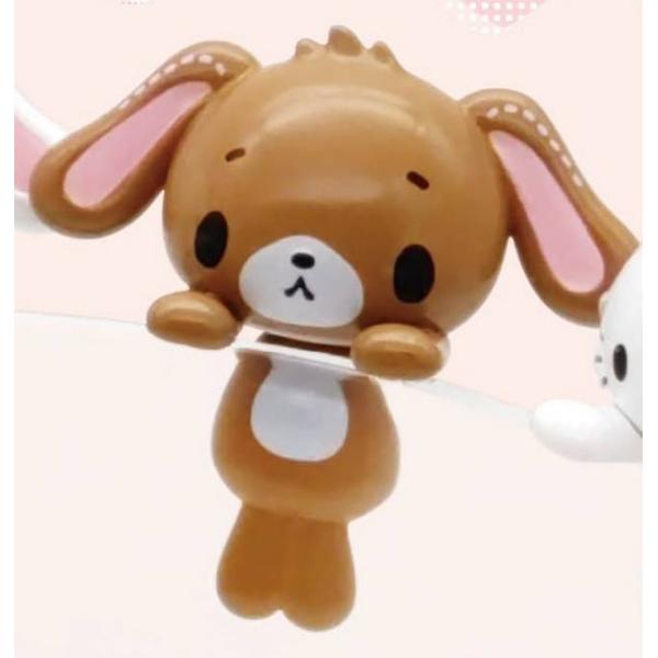 【シュガーバニーズ(くろうさ)】 サンリオキャラクターズ ぴょこのるマスコット3