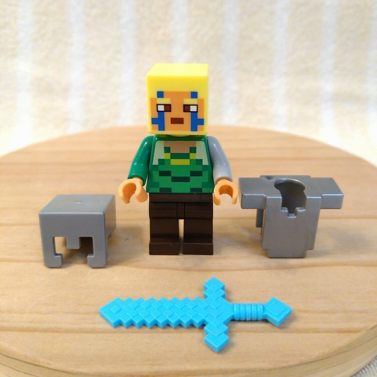 乐高 正品 我的世界 丛林探险家(冒险家)迷你人仔 Minecraft