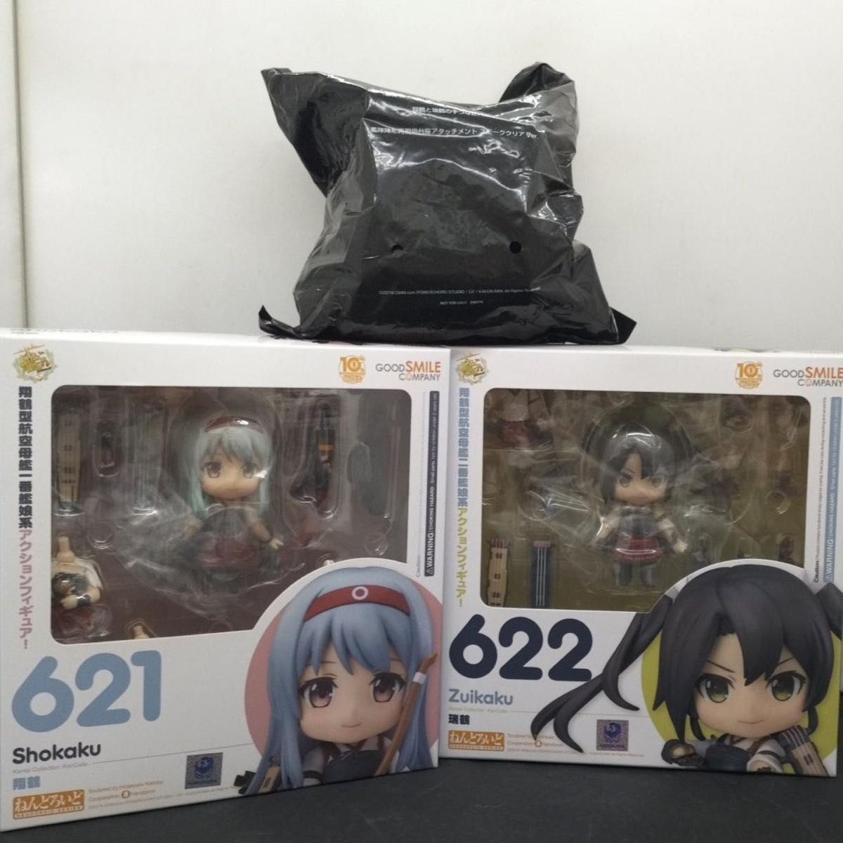 粘土人 舰队收藏 翔鹤 621 瑞鹤 622 两体套装 Good Smile Company