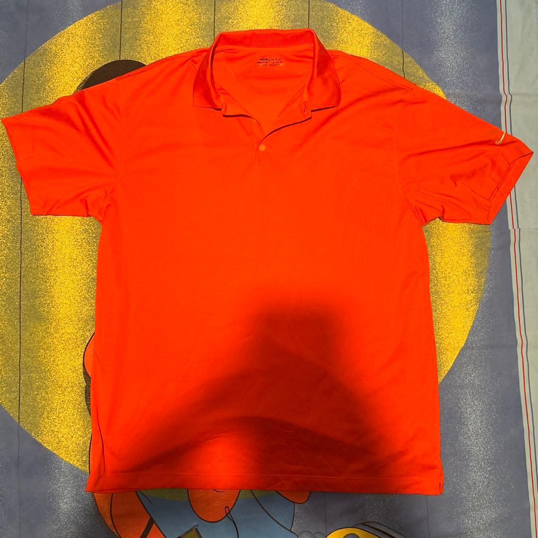 NIKE GOLF  Polo衫 橙色 3XL