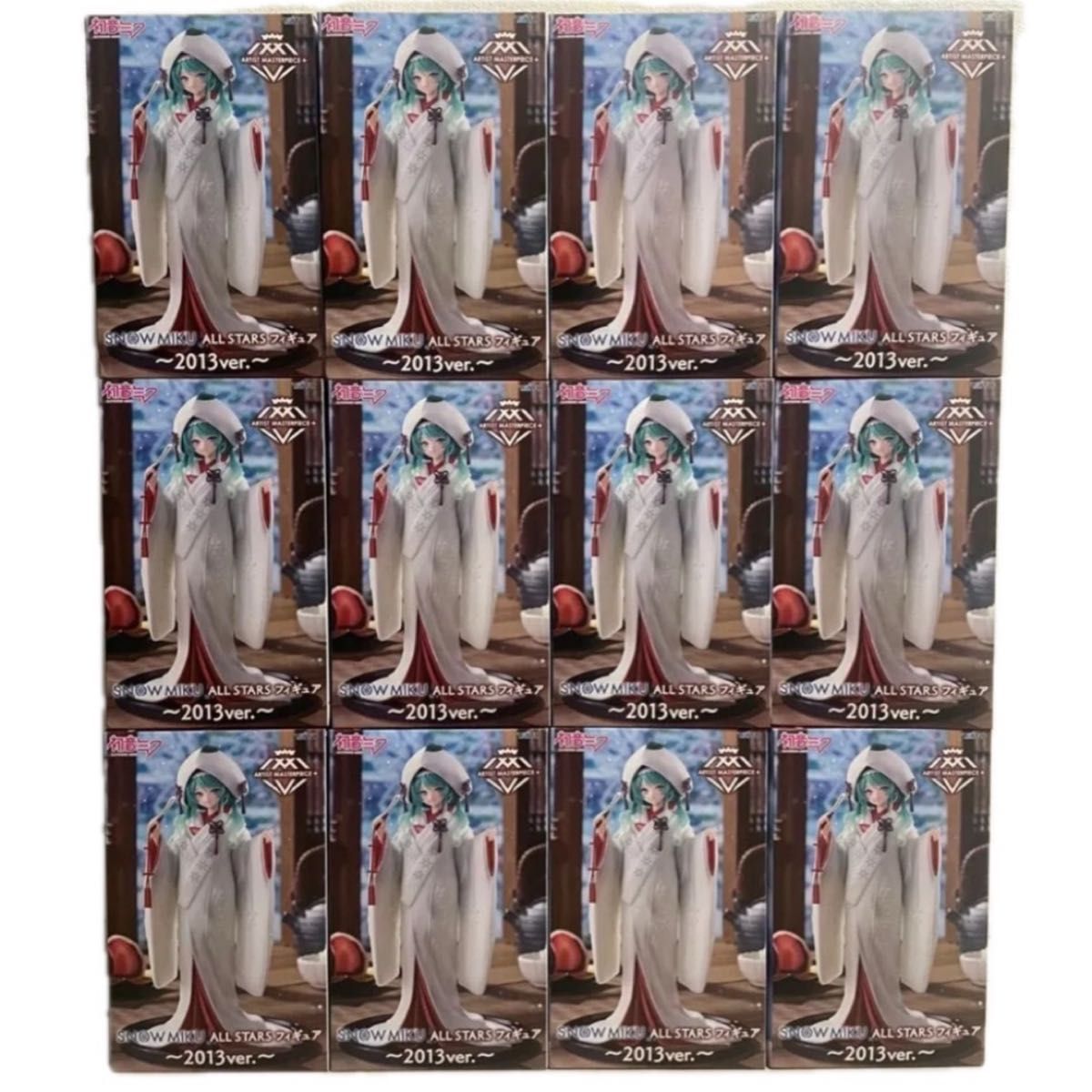 初音未来 SNOW MIKU ALL STARS 手办 2013版 12个装