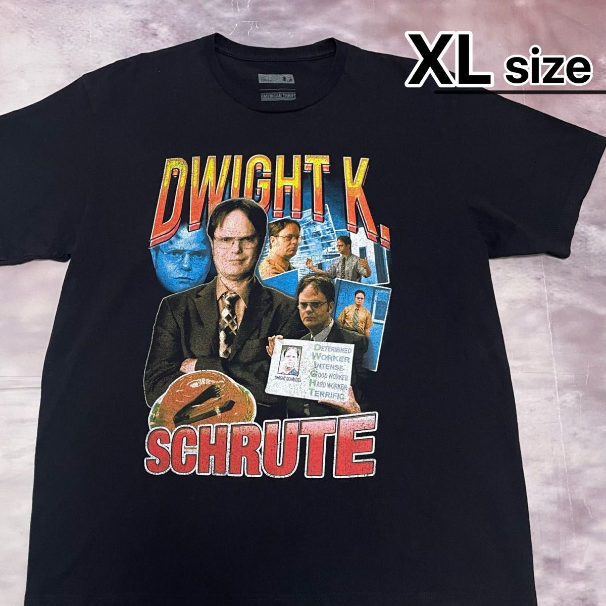 The Office T-shirt, black, printed, drama/movie, vintage USA item