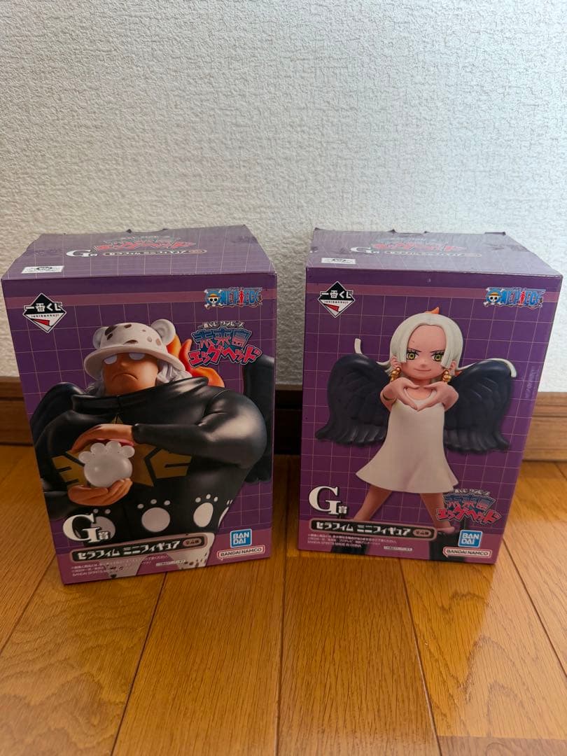 一番赏 One Piece G奖 塞拉菲姆 迷你手办 2种套装