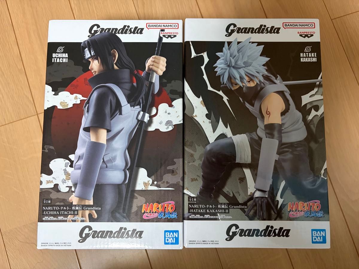 手办 火影忍者 宇智波鼬II 旗木卡卡西II Grandista