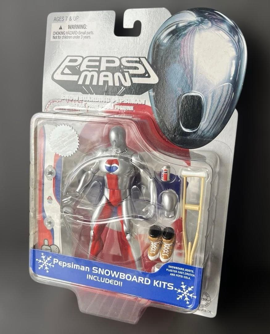 PEPSIMANスノーボーディングペプシマン スノーボードキット付き ファースト