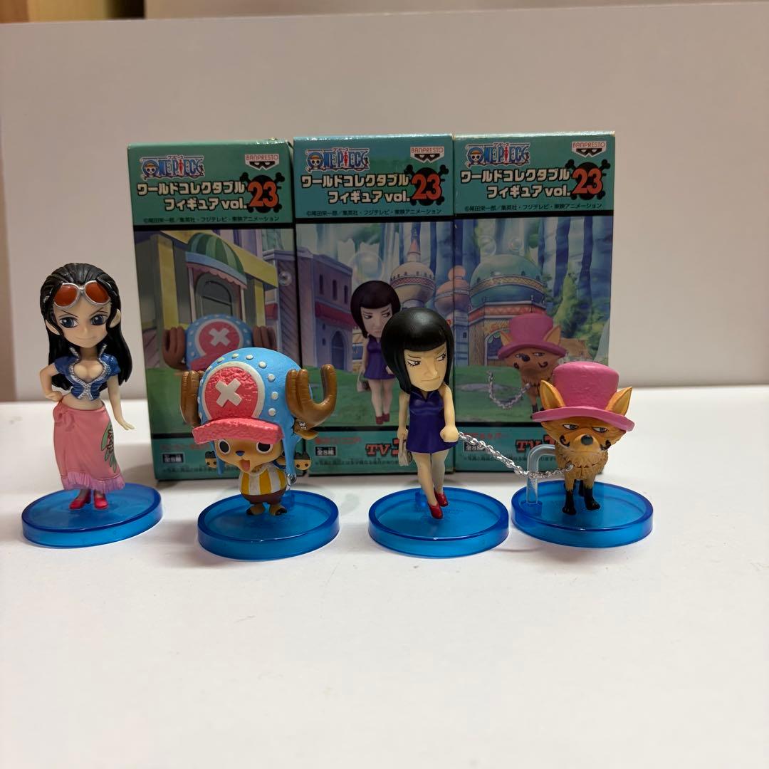 One Piece World Collectable Figure Vol.23 4-Piece Set