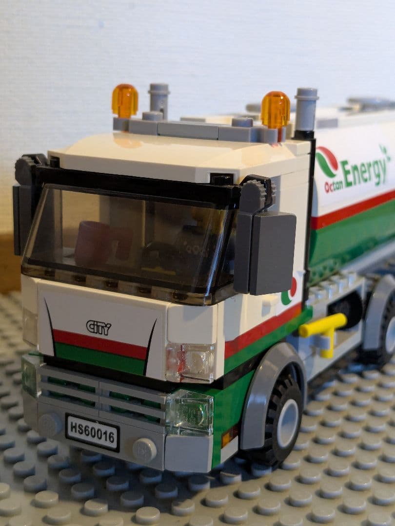 【零件齐全】 ( LEGO ) 城市系列 60016 汽油罐车