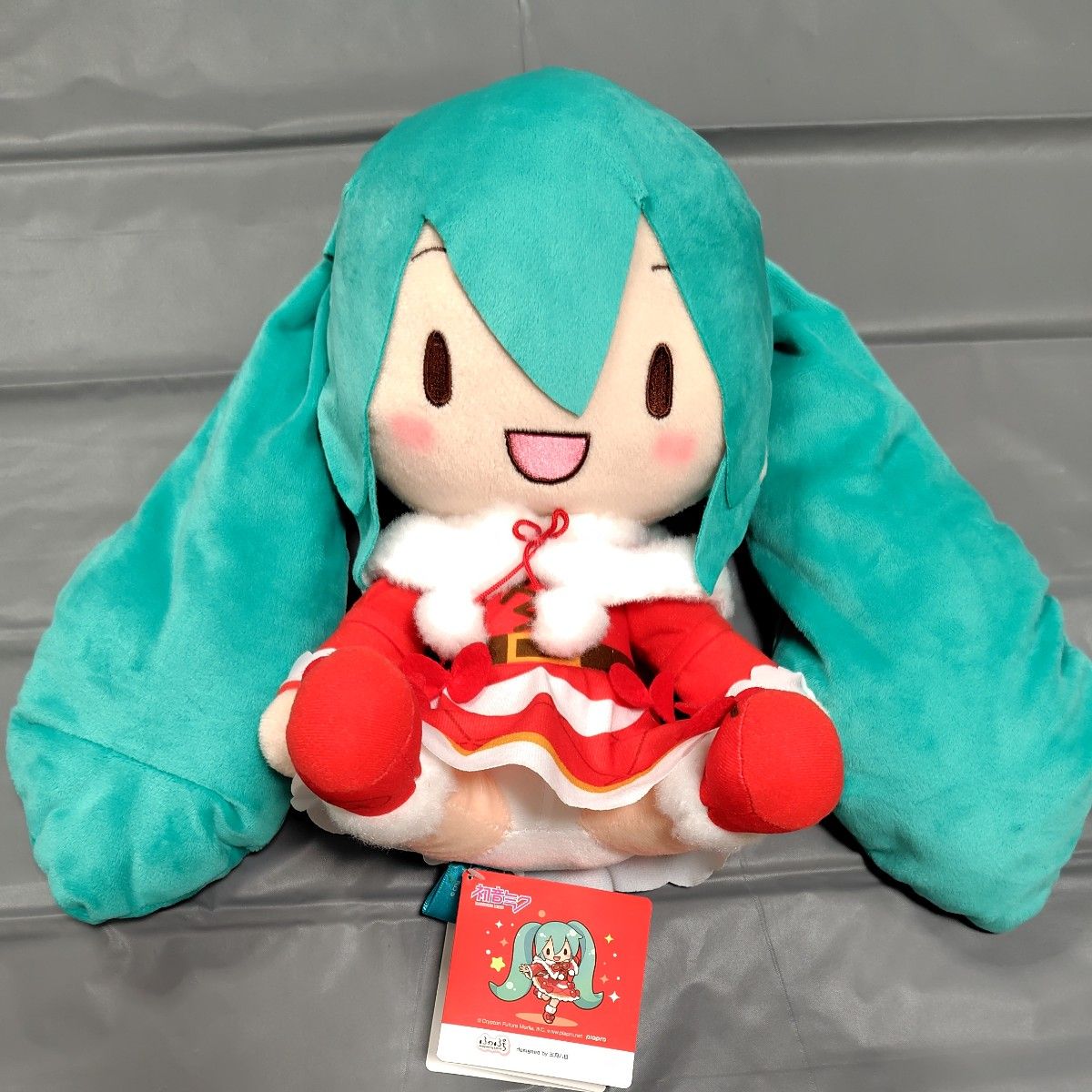 世嘉初音未来毛绒玩具圣诞节2024