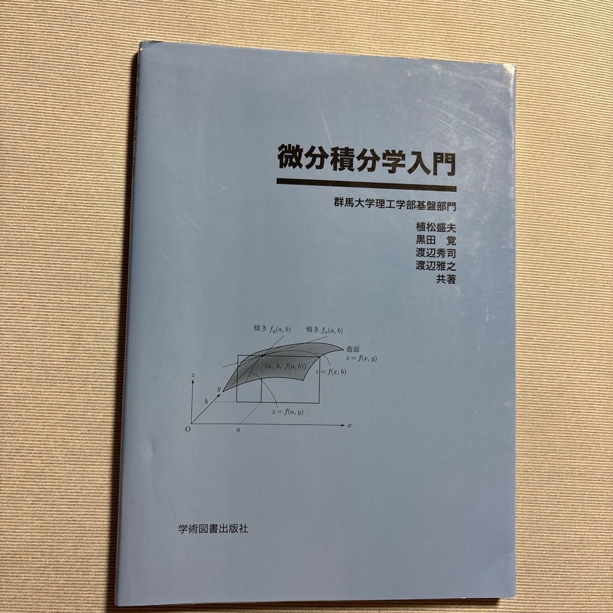 微分积分学入门群马大学理工学部基础部门学术图书出版社