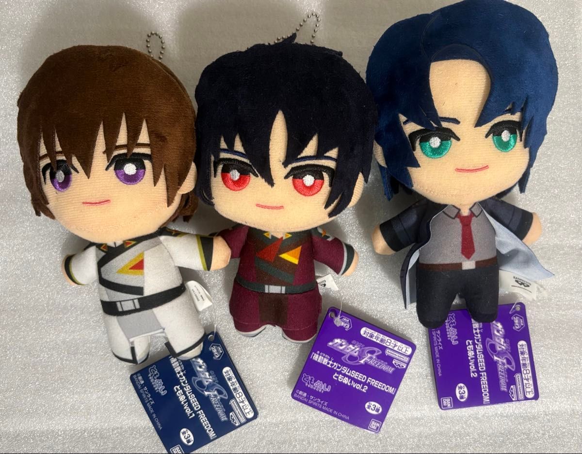 机动战士高达SEED FREEDOM ともぬい 3体套装