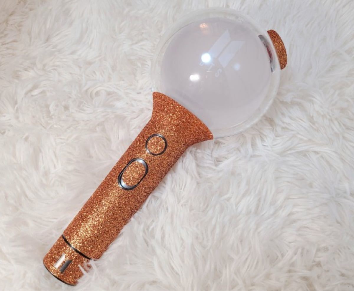 BTS アミボム ラメグリッター ステッカー ペンライト glitter シール sowoozoo butter ジミンカラー