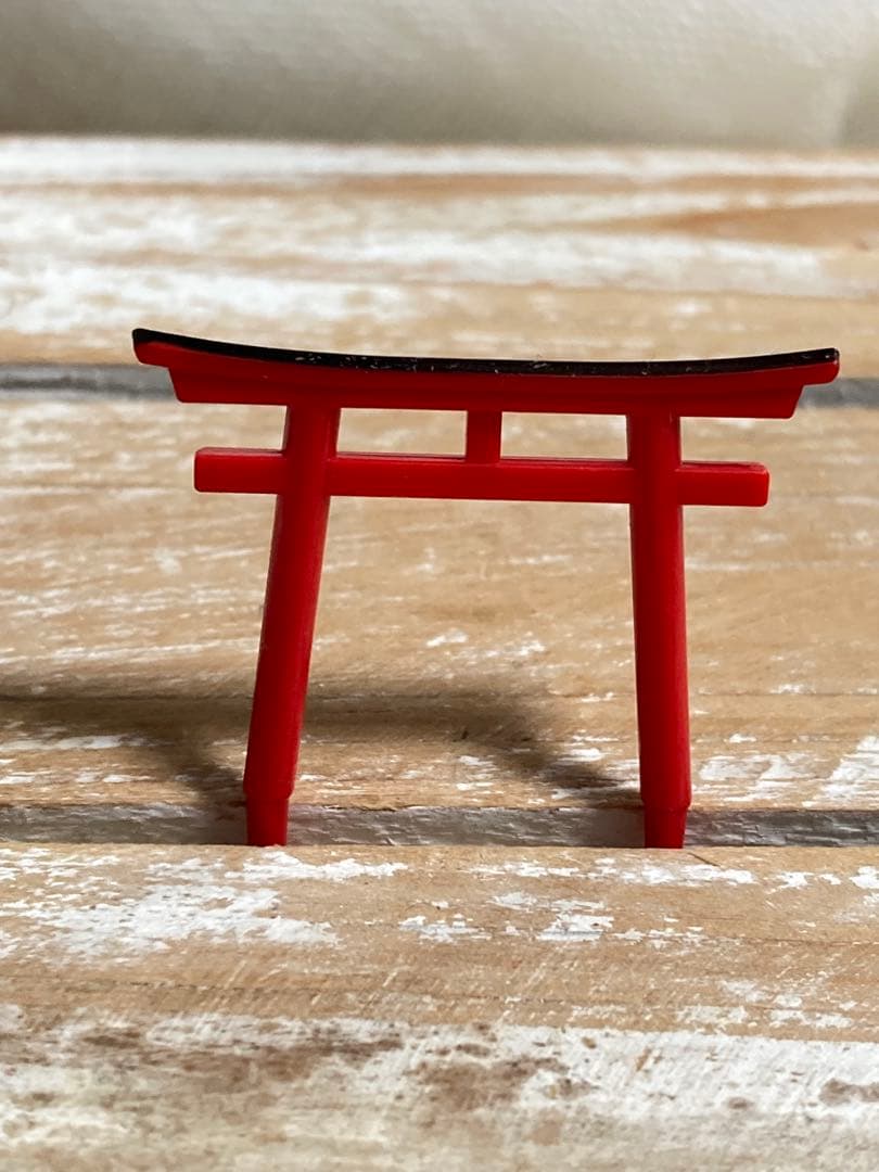 ☆ Miniature Torii Gate Figure Ornament Japanese-style Diorama Terrarium Decoration ☆
