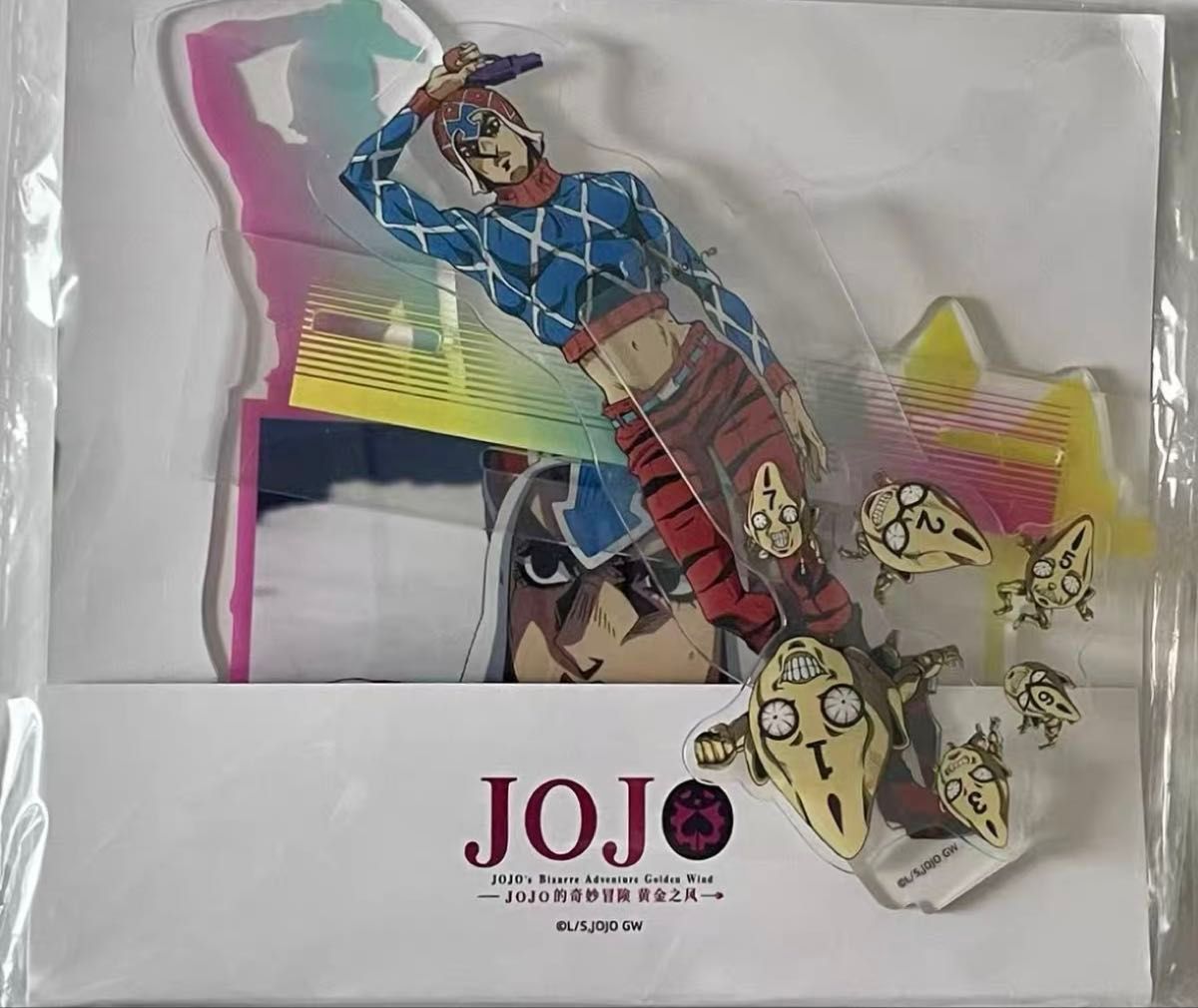 China Venue Limited JoJo's Bizarre Adventure Golden Wind Guido Mista Acrylic Stand