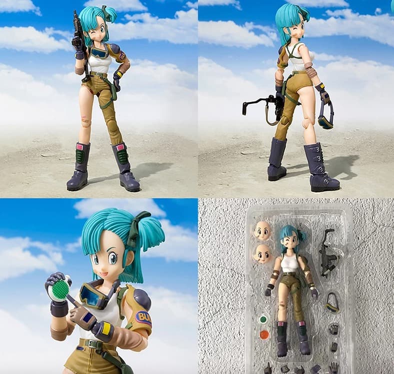 Dragon Ball Bulma AN1 Articulated Figure New Unopened