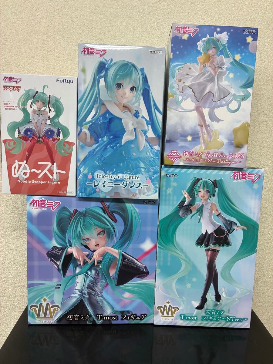 初音未来5体套装的停止器雷尼舞蹈Birthday 2026 T-most AMP trio