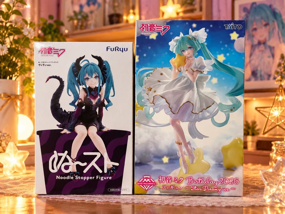 初音ミク ヌースト&フィギュア 2体セット ヴィラン Birthday2026 タイトー