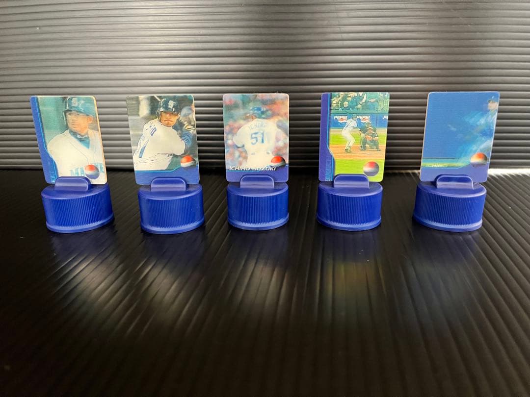 Ichiro Bottle Cap Pepsi Moving Card Type 5-Piece Set