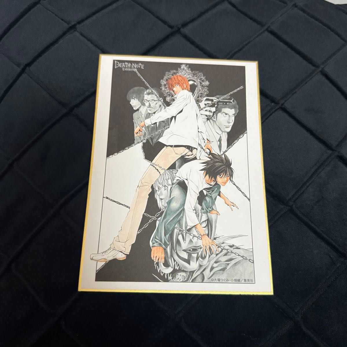 DEATH NOTE EXHIBITION死亡笔记展复制原画迷你彩纸夜神月L