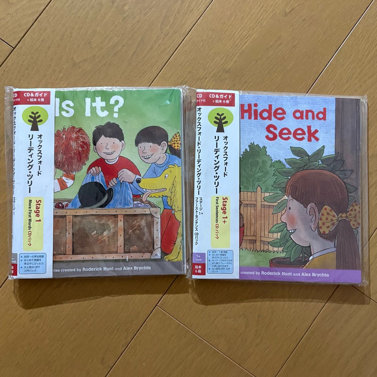 牛津阅读树 ORT 第一阶段及第一+阶段 带CD绘本套装 两套组合