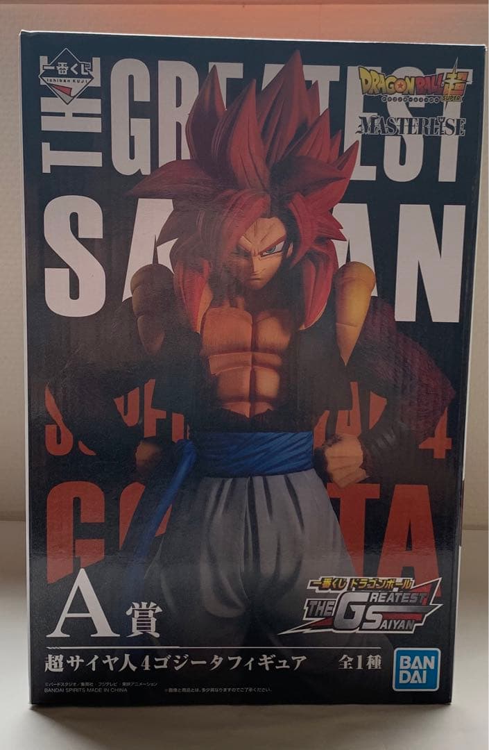 【全新未开封】一番赏 龙珠 A奖 超级赛亚人4 悟吉塔 手办