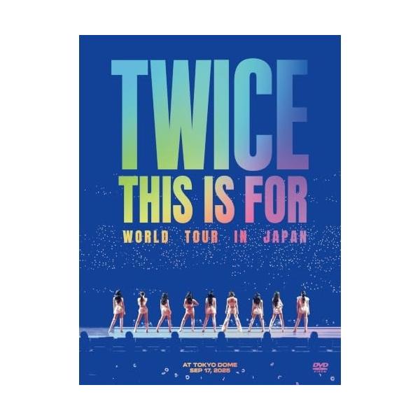 DVD/TWICE/TWICE(THIS IS FOR)日本世界巡演(正片光盘+特典光盘)(初回限定版)
