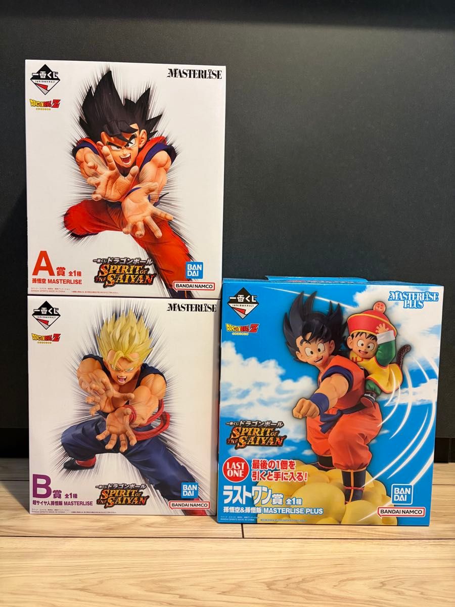 一番赏 Dragon Ball A B 最后一抽 孙悟空 孙悟饭 MASTERL 新品