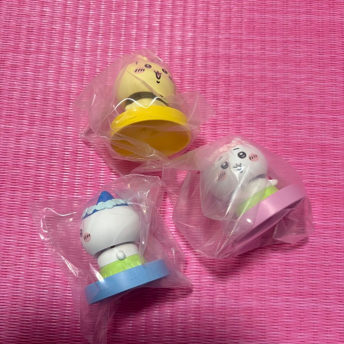 Chiikawa Movie: The Secret of Mermaid Island Furi Furi Head Figure Chiikawa Hachiware Rabbit Set Gacha