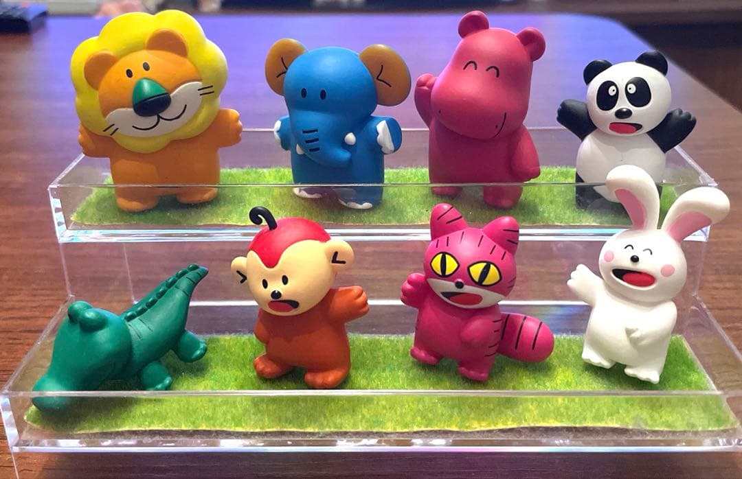 Tabekko Doubutsu Gacha Figure 8-Piece Set Miniature