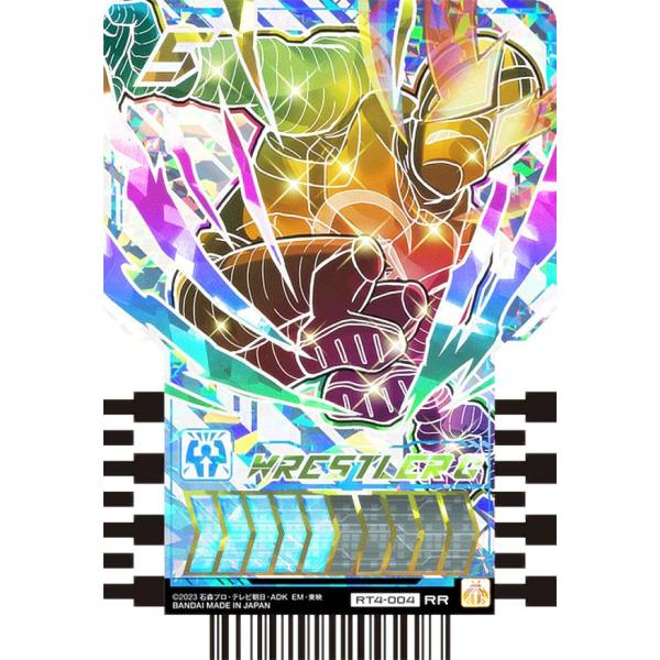 【RT4-004 WRESTLER G (RR レインボーレア) 】 仮面ライダーガッチャード ライドケミートレカ PHASE：04
