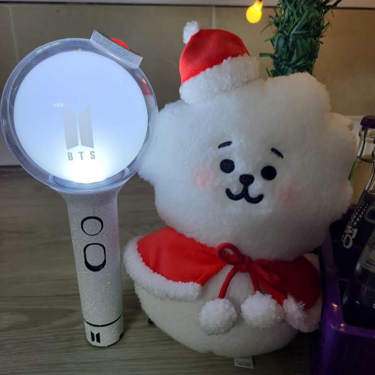 BTS 阿米邦 闪粉亮片 贴纸 荧光棒 glitter 贴纸 JIN色 JIN颜色 防弹少年团 butter