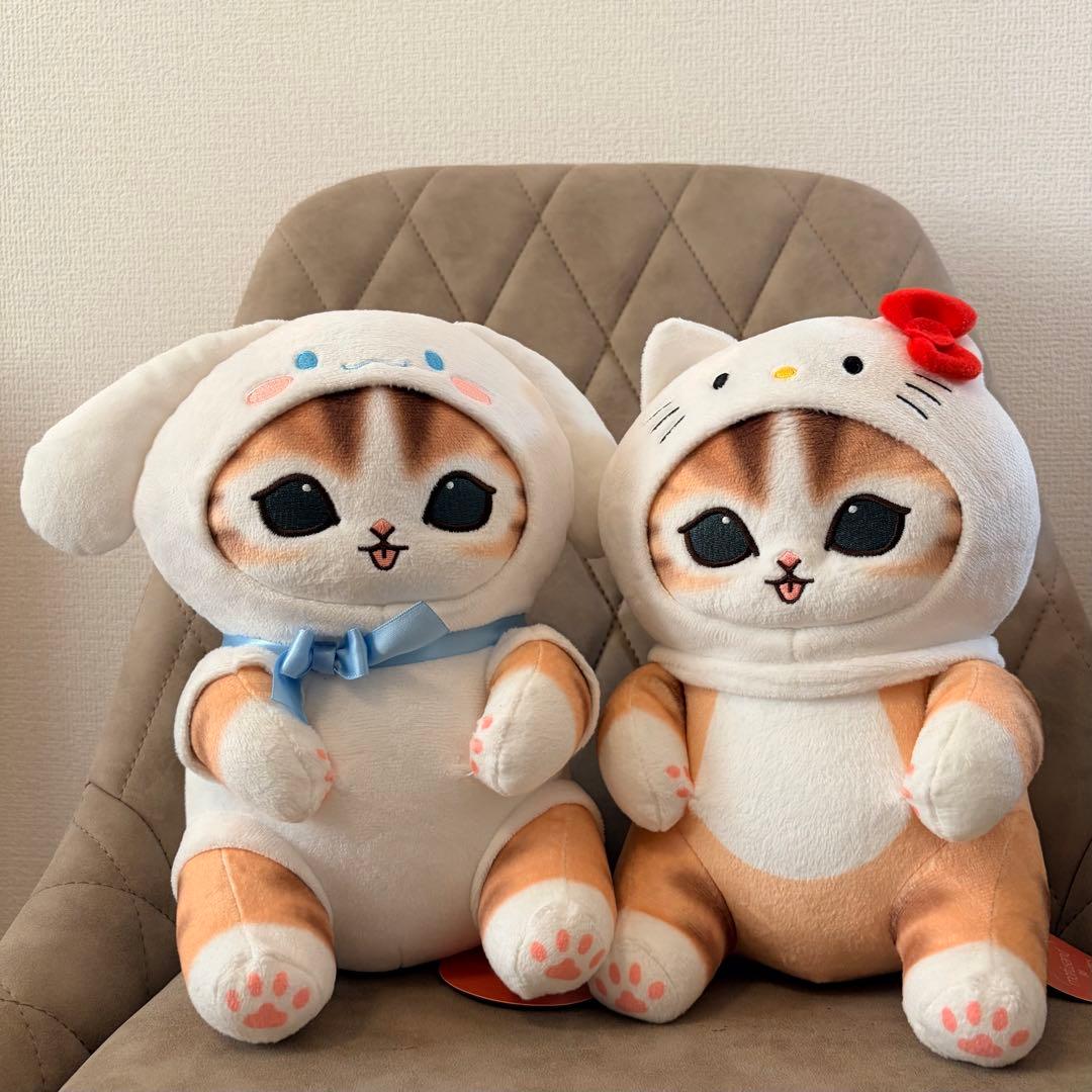 Mofusand Mofusand Sanrio Big Plush Cinnamoroll Hello Kitty