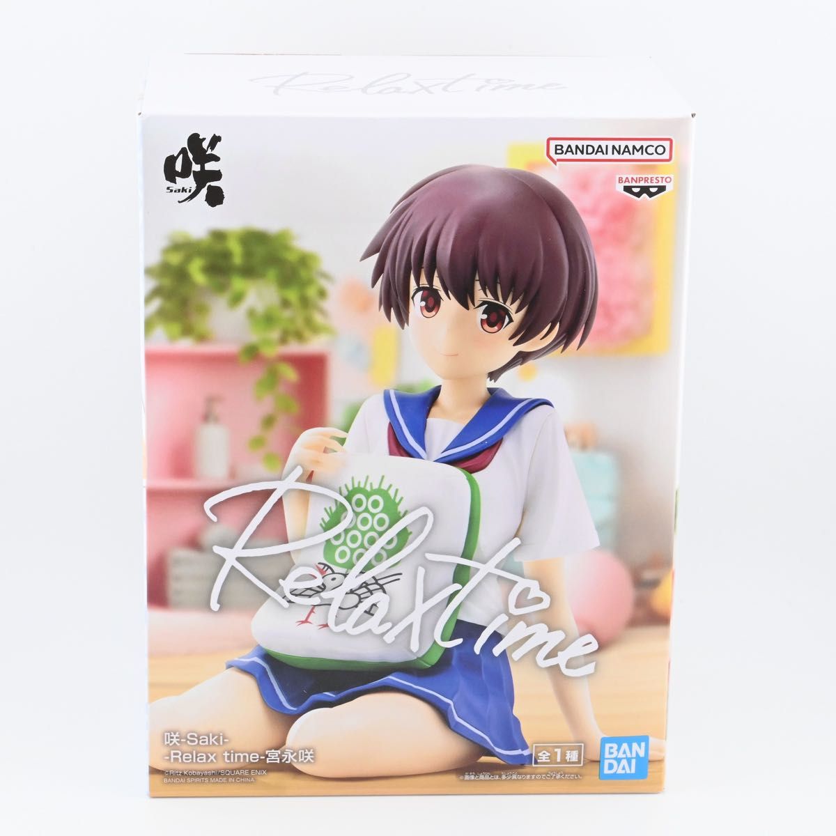【未拆封纸箱发货】咲-Saki- Relax time 宫永咲 手办 BANPRESTO