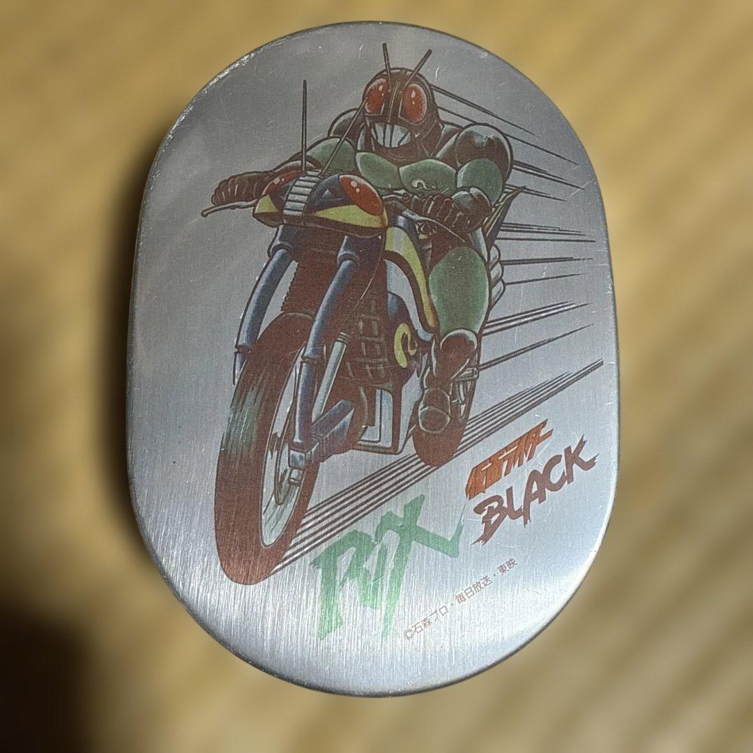 Kamen Rider BLACK RX Aluminum Bento Box Showa Retro
