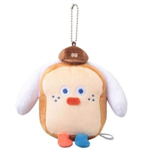 Brunch Brother x Sanrio Characters Plush Mascot Toast x Cinnamo Roll Collaboration Cute Goods Marks