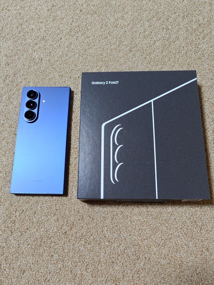 【【品相优良】Galaxy Z Fold7 256GB 日本国内版 SIM 无锁 运行良好