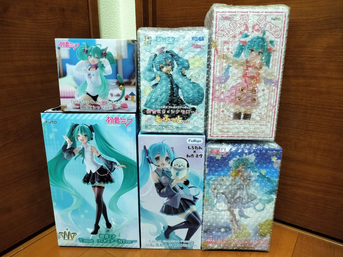 初音未来T-most〜NTver.〜 & AMP + Birthday2026 & 白田 & 猫耳t恤 & 西纳莫罗 & 小山羊6体套装