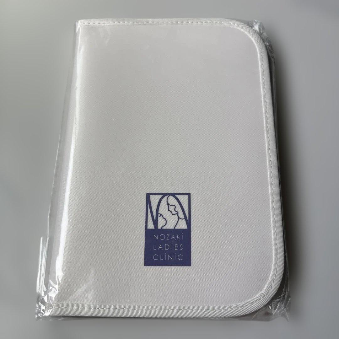 母子健康手册套 白色 【全新未使用】