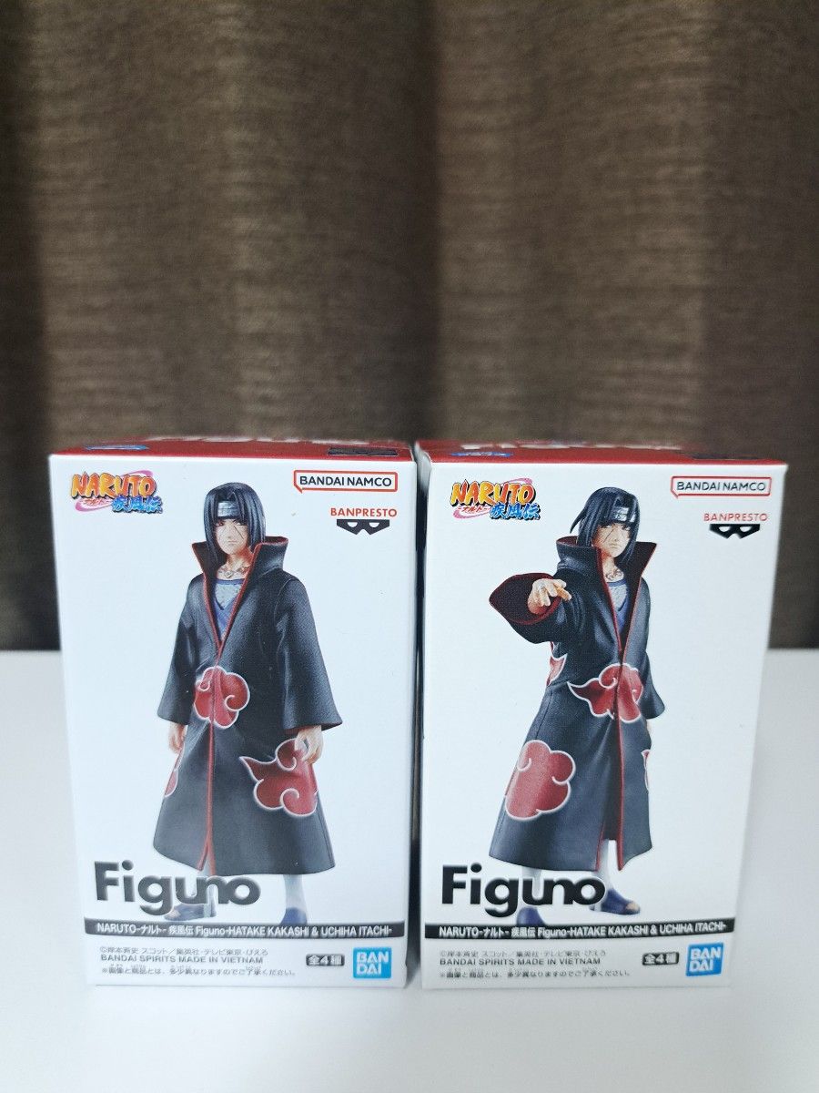 NARUTO-ナルト-疾風伝 Figuno うちはイタチ フィギュア 2個セット