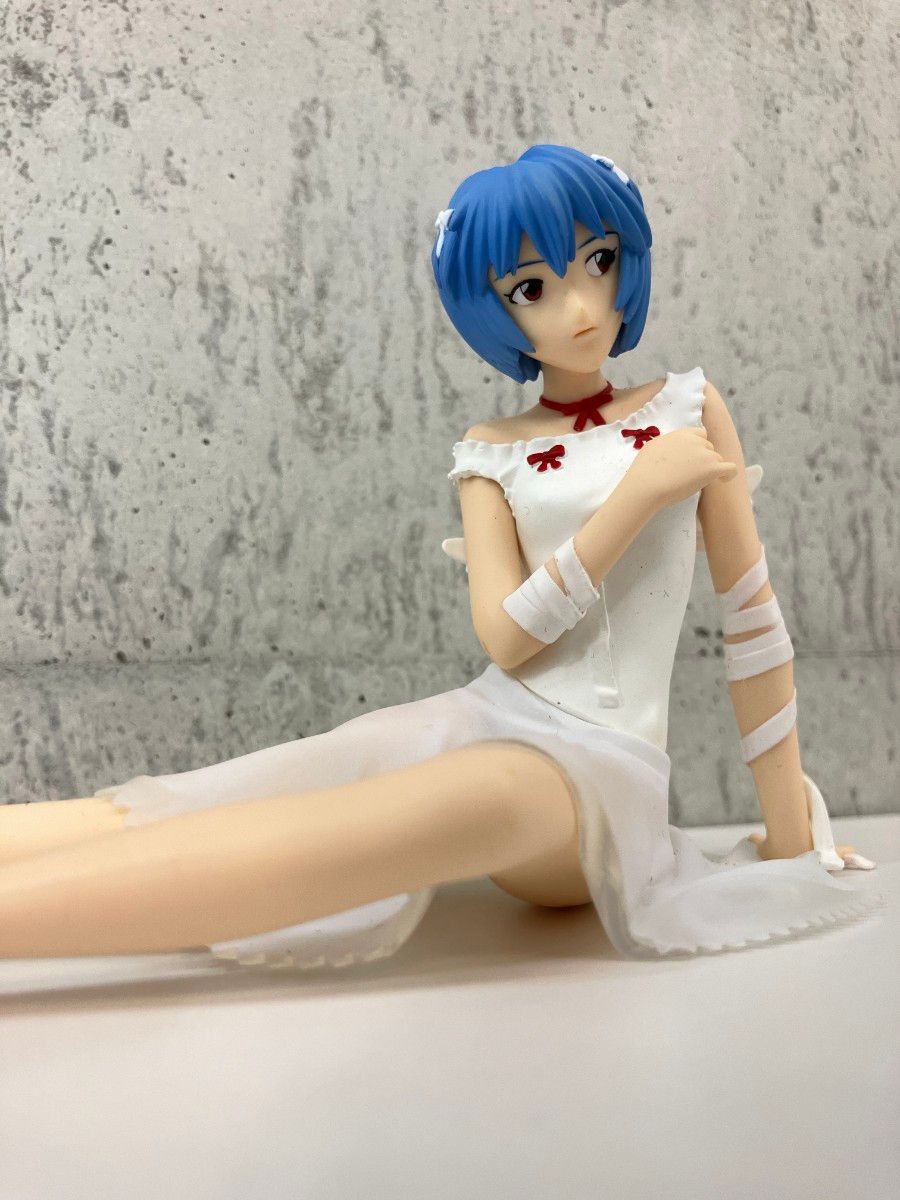 2010年原型师: 西村直起绫波ray figure SEGA透明零件规格绫波绷带白面包尼普尔后期版外箱无
