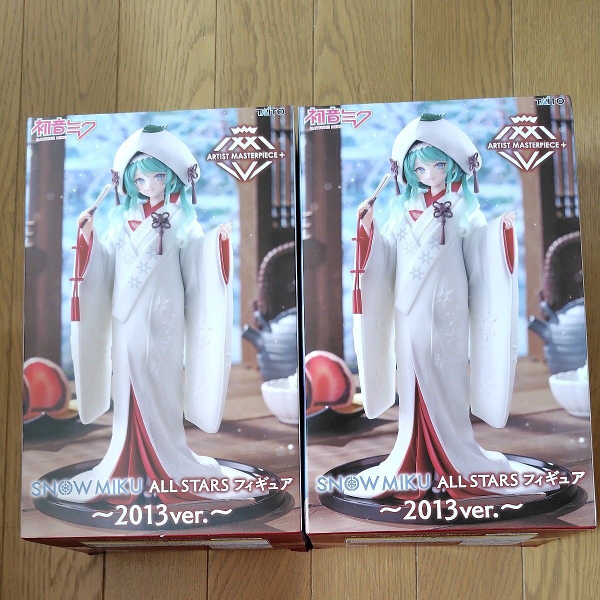 太东 初音未来 雪未来 AMP+ 手办 2013版 2个装