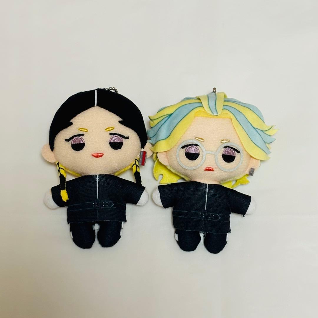 东京复仇者 东リベ展 毛绒玩具【灰谷兰、灰谷龙胆】