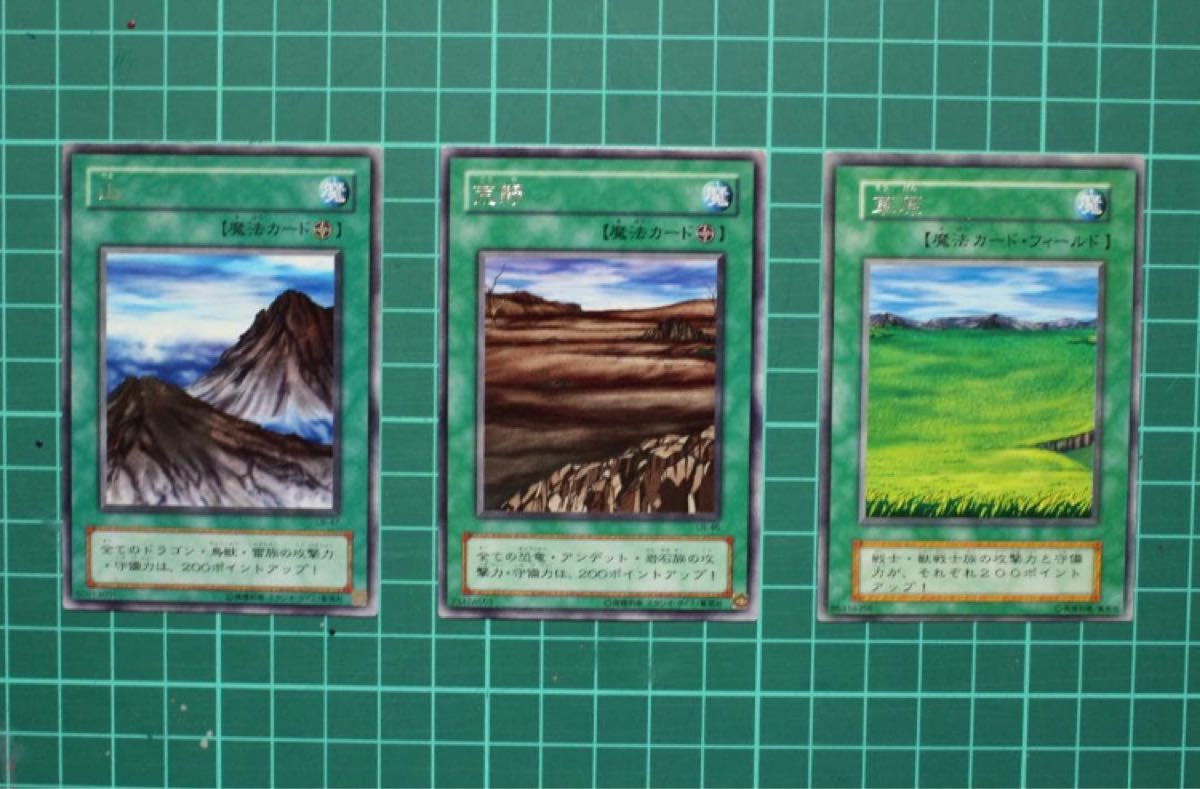 Yu-Gi-Oh! Card Set 38: Mountain, Wilderness, Grassland