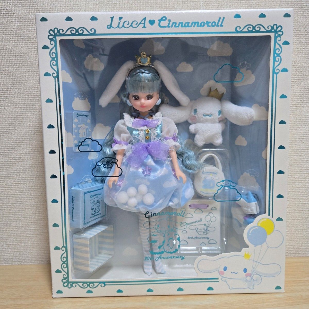 Licca-chan & Cinnamoroll 20th Anniversary Collaboration Limited Edition Doll