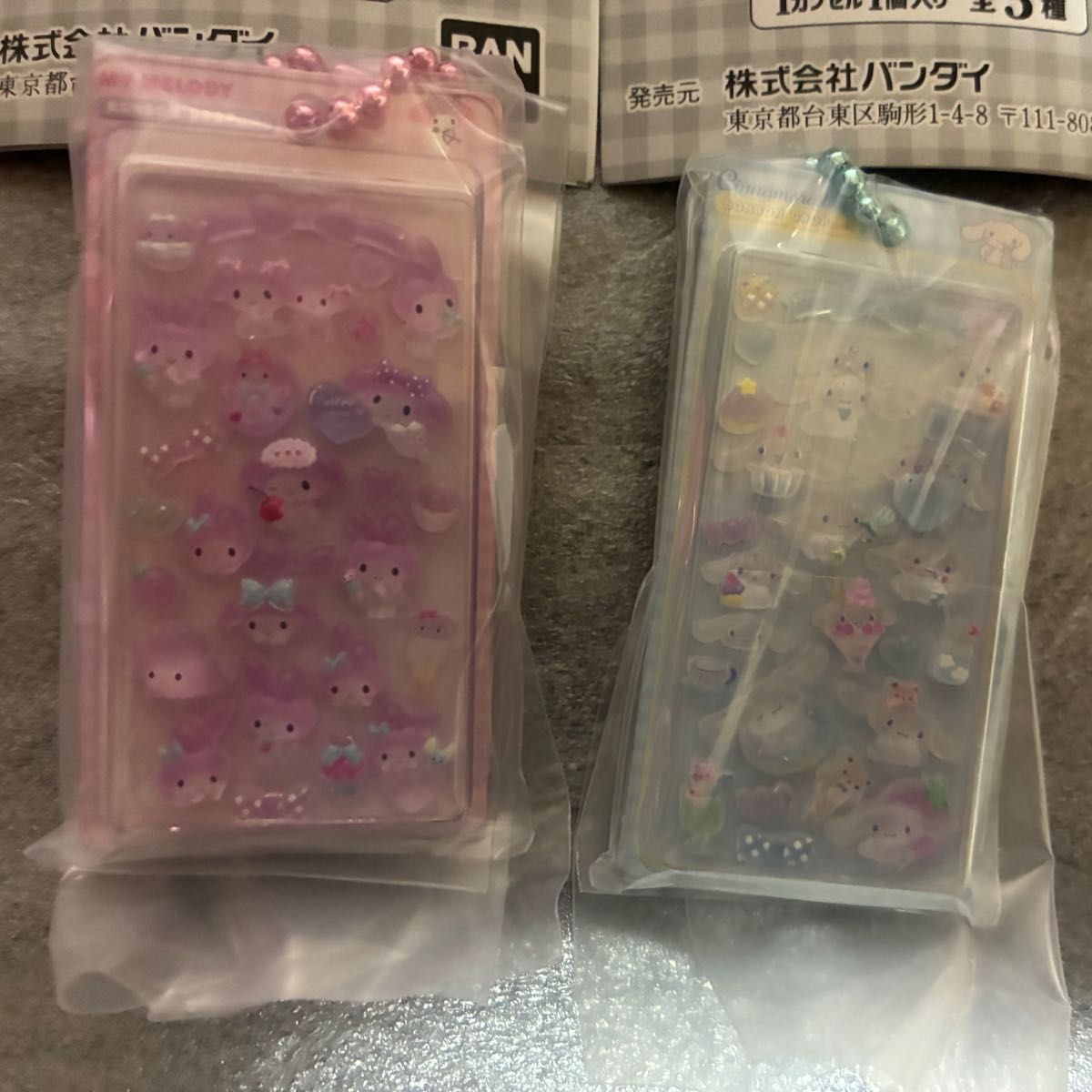 Bonbon Drop Miniature Charm 2 Sanrio My Melody Cinnamoroll