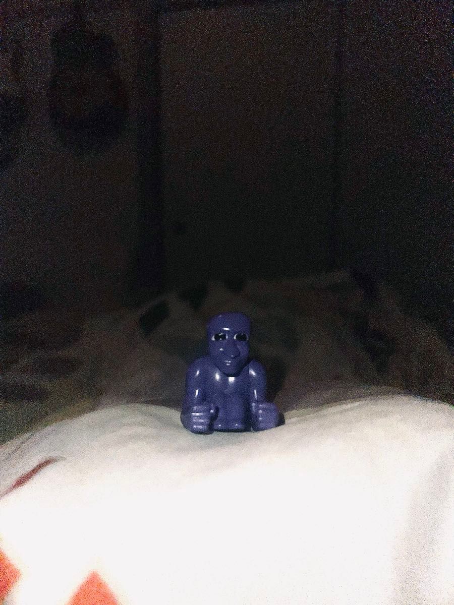 Aooni Figure Miniature Doll Purple