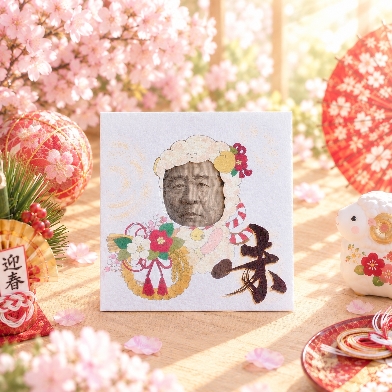 羊年啦!咩〜波奇袋(3枚套装))