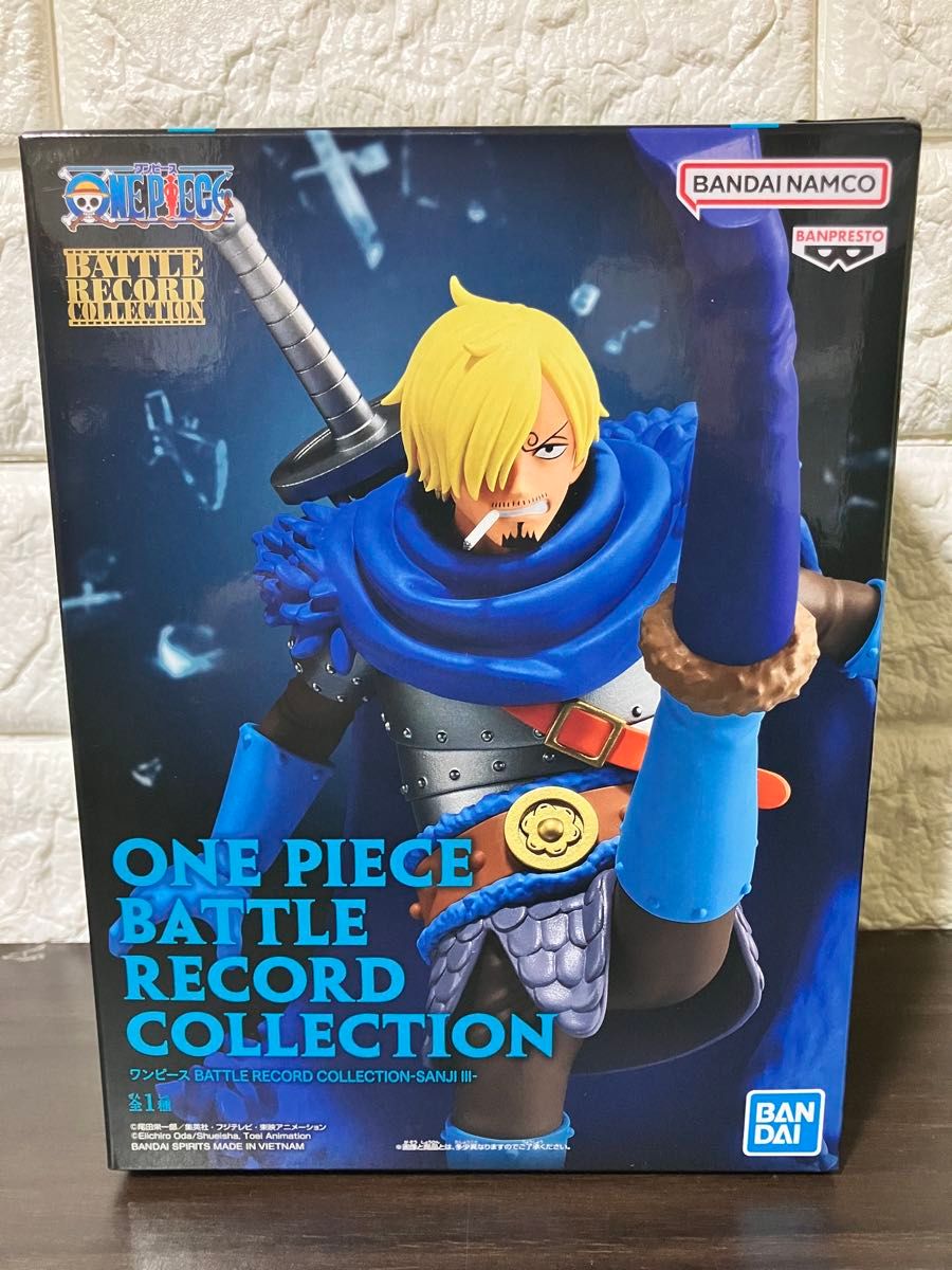 【New Unopened】One Piece BATTLE RECORD COLLECTION Sanji III Figure