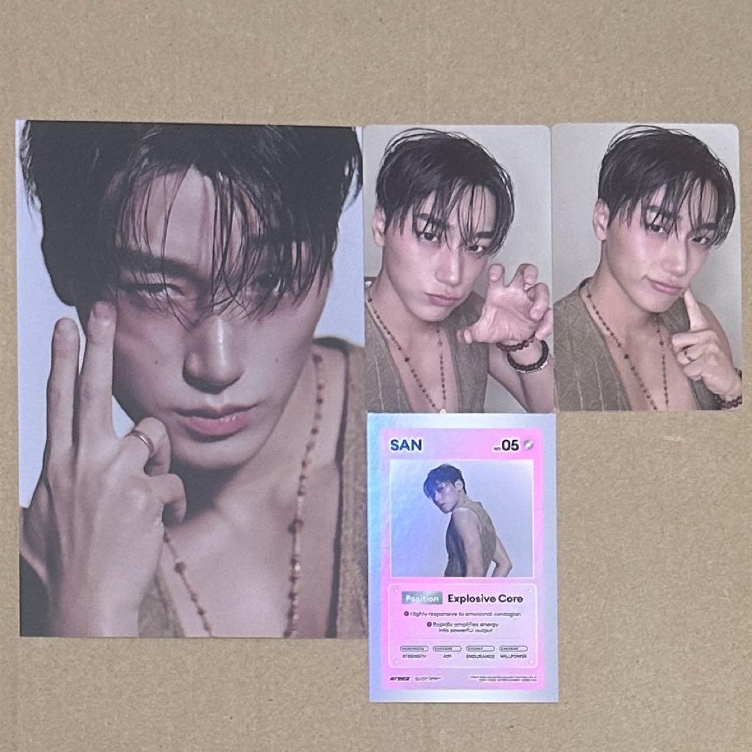 ATEEZ 三丽鸥 宝可梦 交换卡 POSCA 封入套装 A版 全套
